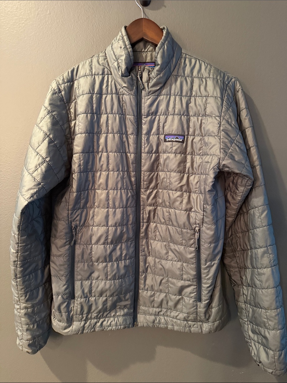 Patagonia Nano Puffer Jacket in Light Gray